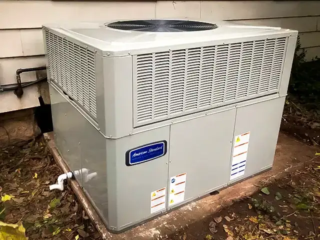 American Standard HVAC installed at a customer's home.